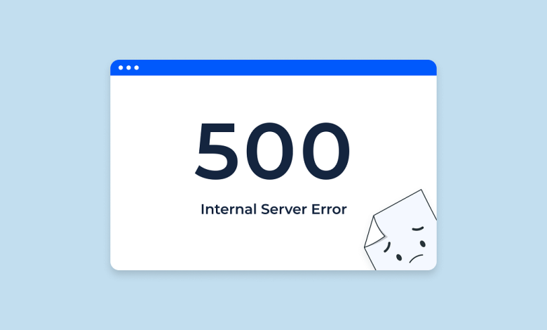 رفع خطای 500