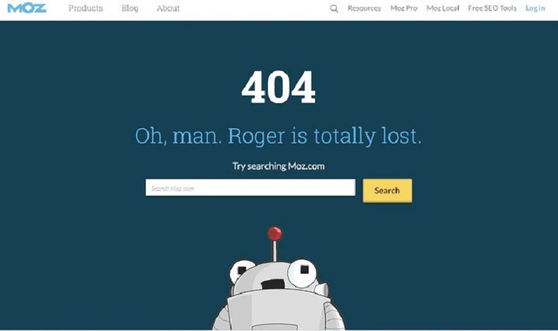 اضافه کردن فرم جستجو در صفحه 404