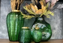 گلدان شیشه ای