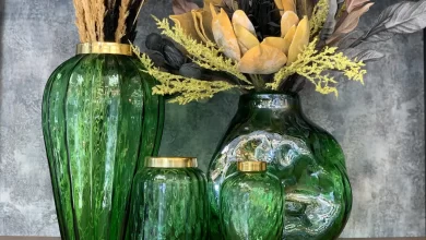 گلدان شیشه ای
