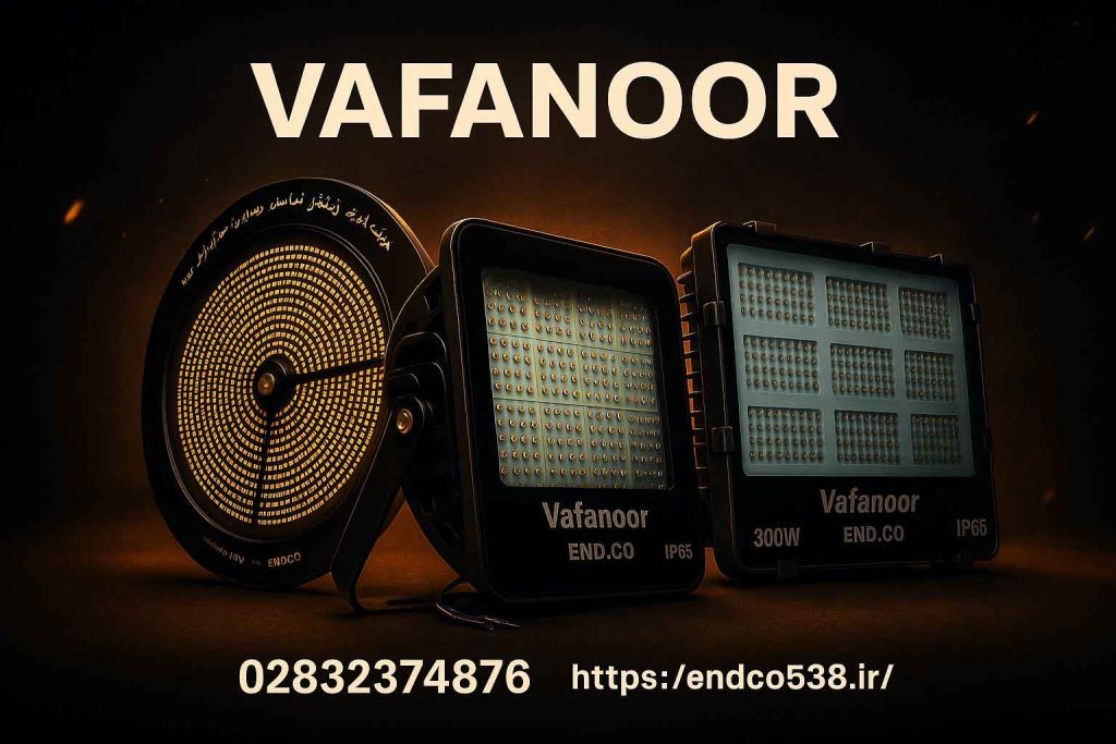 انواع چراغ صنعتی