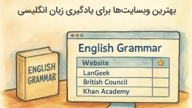 بهترین وبسایتها برای یادگیری گرامر زبان انگلیسی