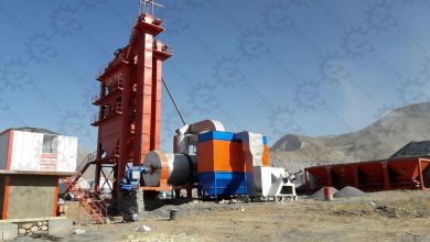 مراحل کامل ساخت کارخانه آسفالت