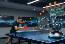 دستگاه توپ انداز پینگ پنگ