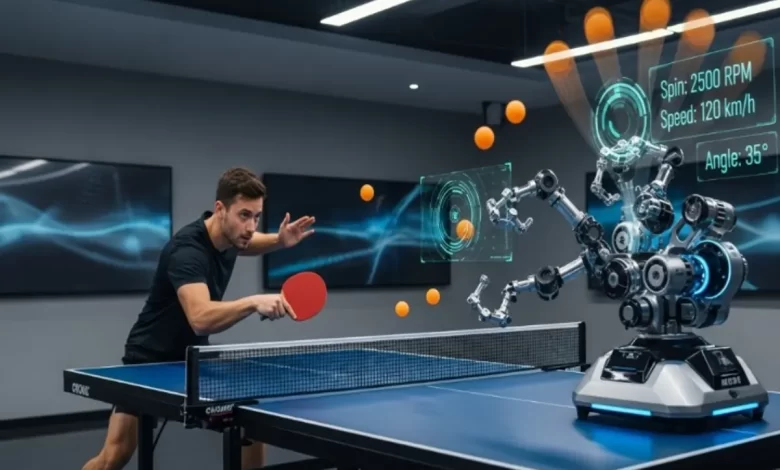 دستگاه توپ انداز پینگ پنگ