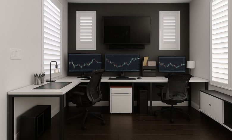 طراحی اتاق ترید