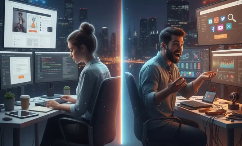 طراحی سایت یا دیجیتال مارکتینگ: برای کار و تحصیل کدام بهتر است