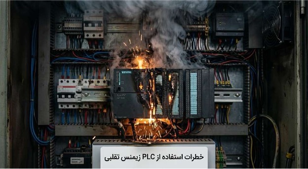 خطرات استفاده از PLC زیمنس تقلبی
