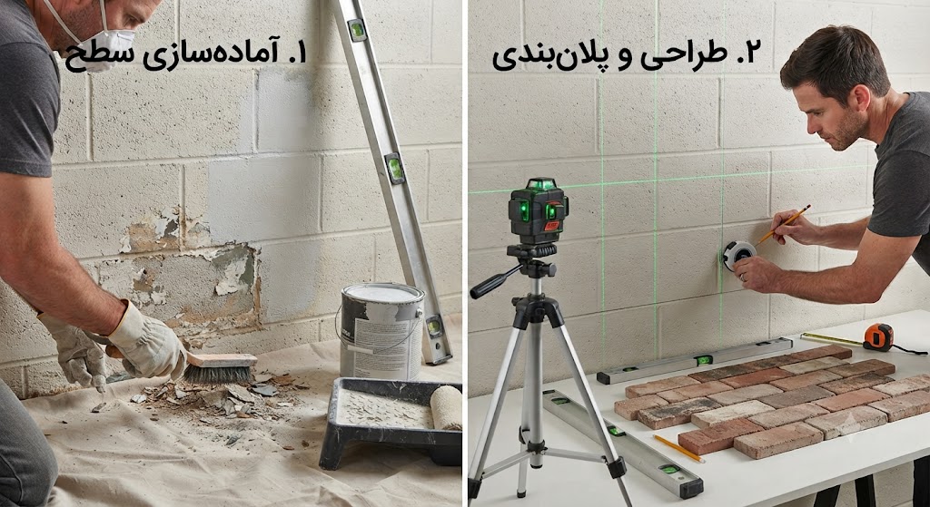 آماده سازی و طراحی پلان