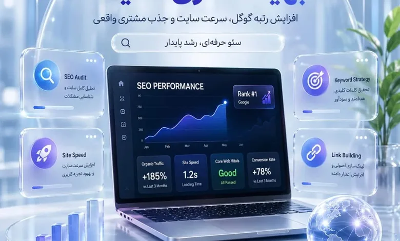 خدمات بهینه سازی سایت؛ راهکار حرفهای برای افزایش رتبه گوگل و رشد کسبوکار آنلاین