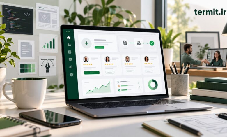 ترمیت؛ پلتفرم فریلنسری برای ارتباط کارفرما و فریلنسر | termit.ir