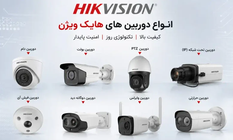 لیست دوربین مداربسته هایک ویژن
