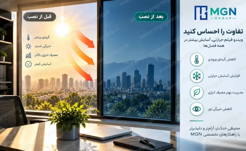 آیا هر شیشه‌ای به ویندو فیلم حرارتی نیاز دارد؟