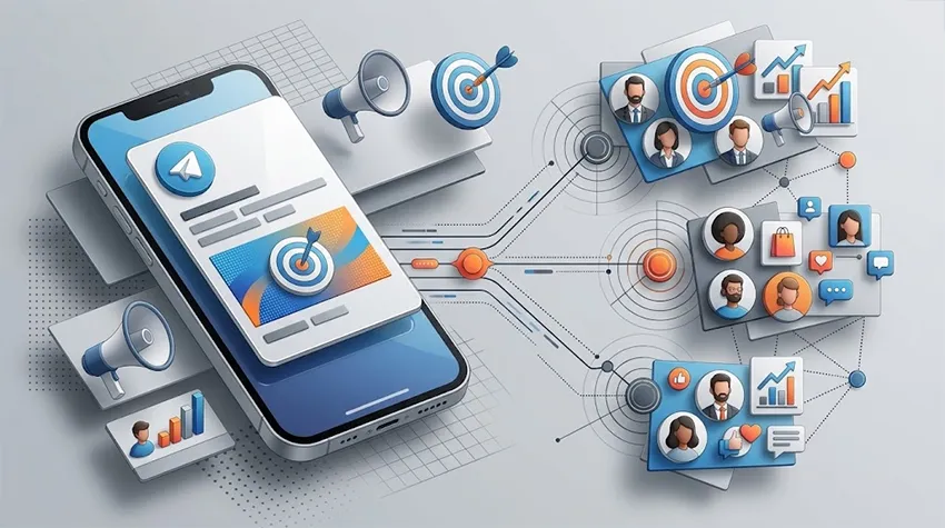تبلیغات هدفمند در Telegram Ads